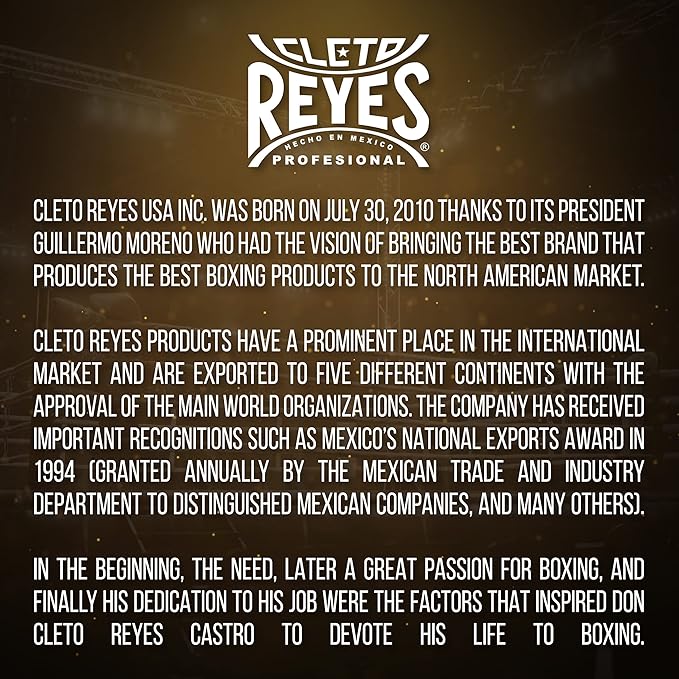 CLETO REYES Training Gloves with Leather Strap & Attached Thumb and Hook & Loop Closure