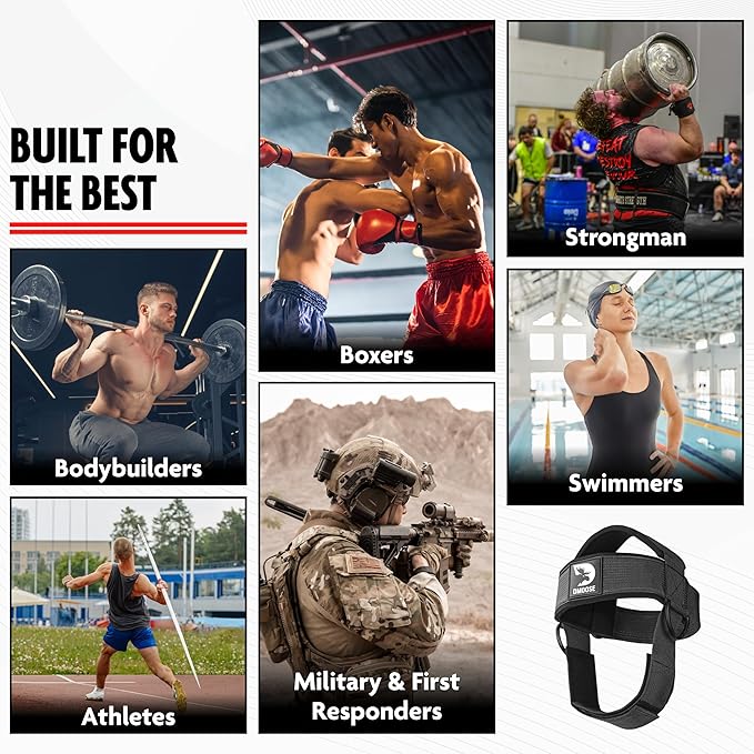 DMoose Neck Harness for Weight Lifting - 30"