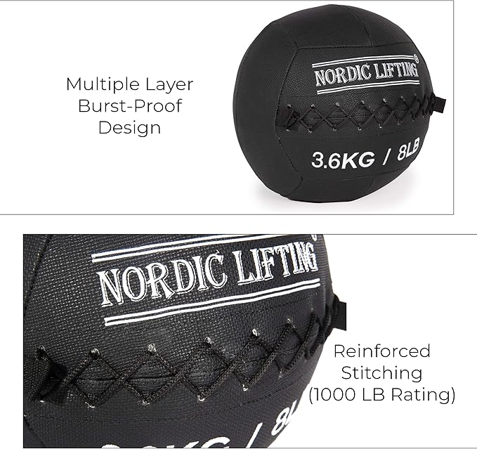 Nordic Lifting Wall Ball for Crossfit & Fitness