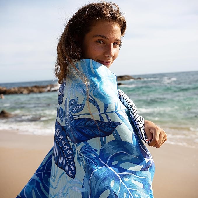 Elite Trend Microfiber Beach Towel - Extra Large 78x35 Inch