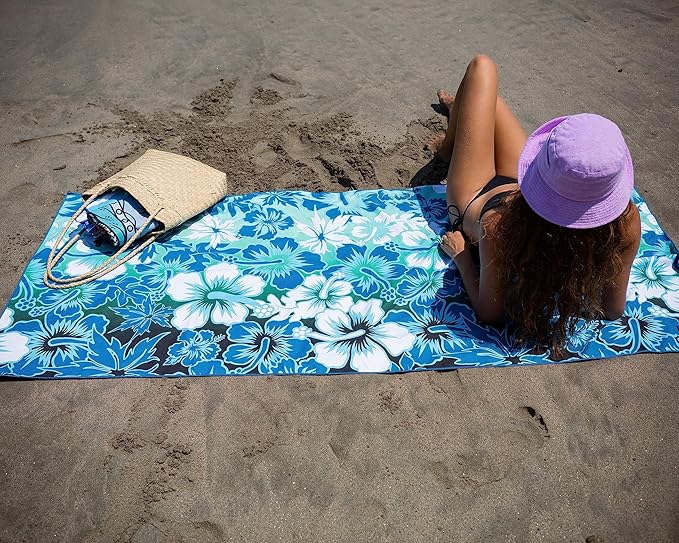 Elite Trend Large Beach Towel for Travel – 63x31 Inch