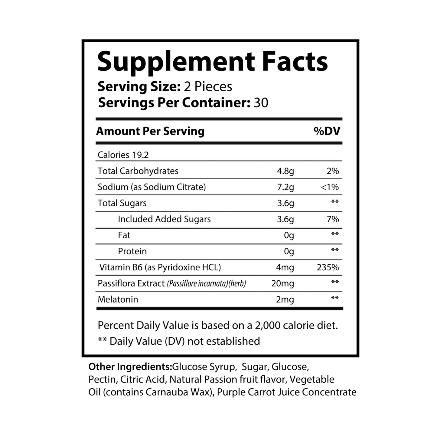 HBS, Sleep Well Gummies (60 Gummies)