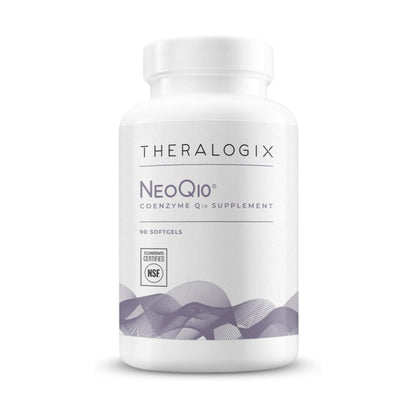 Theralogix NeoQ10 Coenzyme Q10 Supplement - Heart Health & Fertility Support - CoQ10 Fertility Supplement for Men & Women* - NSF Certified - 90 Softgels (90-Day Supply)