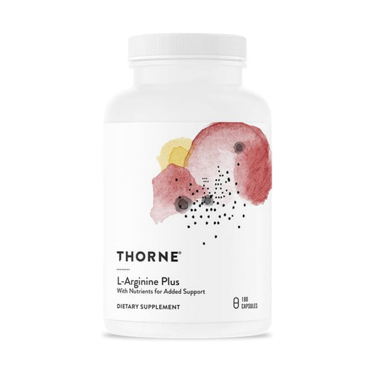 THORNE - L-Arginine Plus (Formerly Perfusia Plus) - Sustained-Release Cofactors to Support Heart Function, Nitric Oxide Production & Optimal Blood Flow* - 180 Capsules