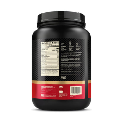 Optimum Nutrition Gold Standard 100% Whey Protein Powder, Double Rich Chocolate 1.98 Pound (Packaging May Vary)
