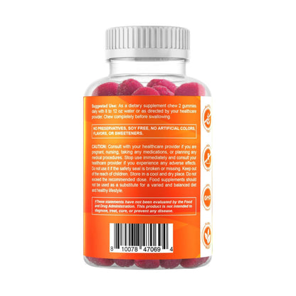 Vitamatic Magnesium Citrate Gummies 600mg per Serving - 60 Vegan Gummies - Promotes Healthy Relaxation, Muscle, Bone, & Energy Support (60 Gummies (Pack of 1))