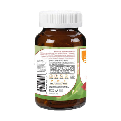 Zahler BioDophilus60, 60 Billion CFU Probiotic + Prebiotic - 11 Strains Daily Probiotic Supplement - Kosher Probiotics for Women for Digestive Health, Probiotics for Men for Gut Health (60 Capsules)