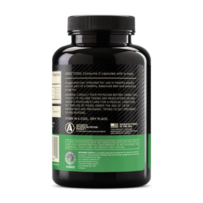 Optimum Nutrition Instantized BCAA Capsules, Keto Friendly Branched Chain Essential Amino Acids, 1000mg, 60 Count
