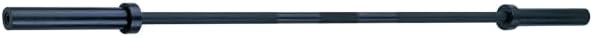 Body-Solid (OB72B Aloy Steel Olympic Bar - 6ft 44lb Barbell 600lbs Weights