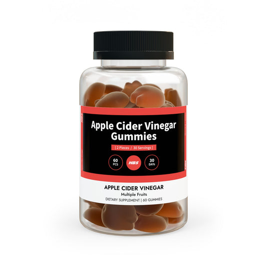 HBS, Apple Cider Vinegar Gummies (60 Gummies)