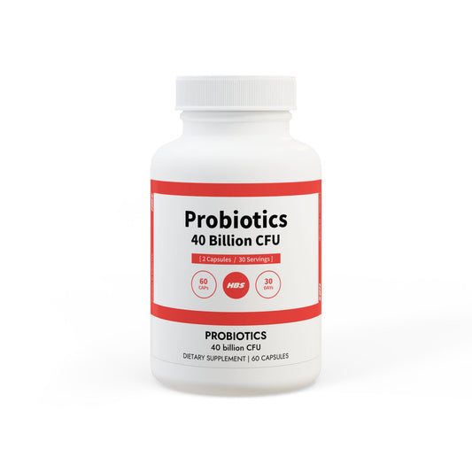 HBS, Probiotics Supplement (60 Vegetable Capsules)