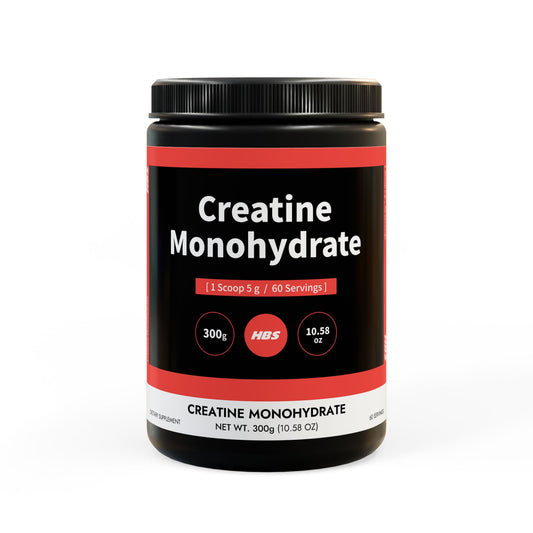 HBS, Creatine Monohydrate Supplement, Powder (300g, 10.58oz)