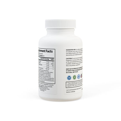 HBS, Sleep Supplement (60 Vegetable Capsules)