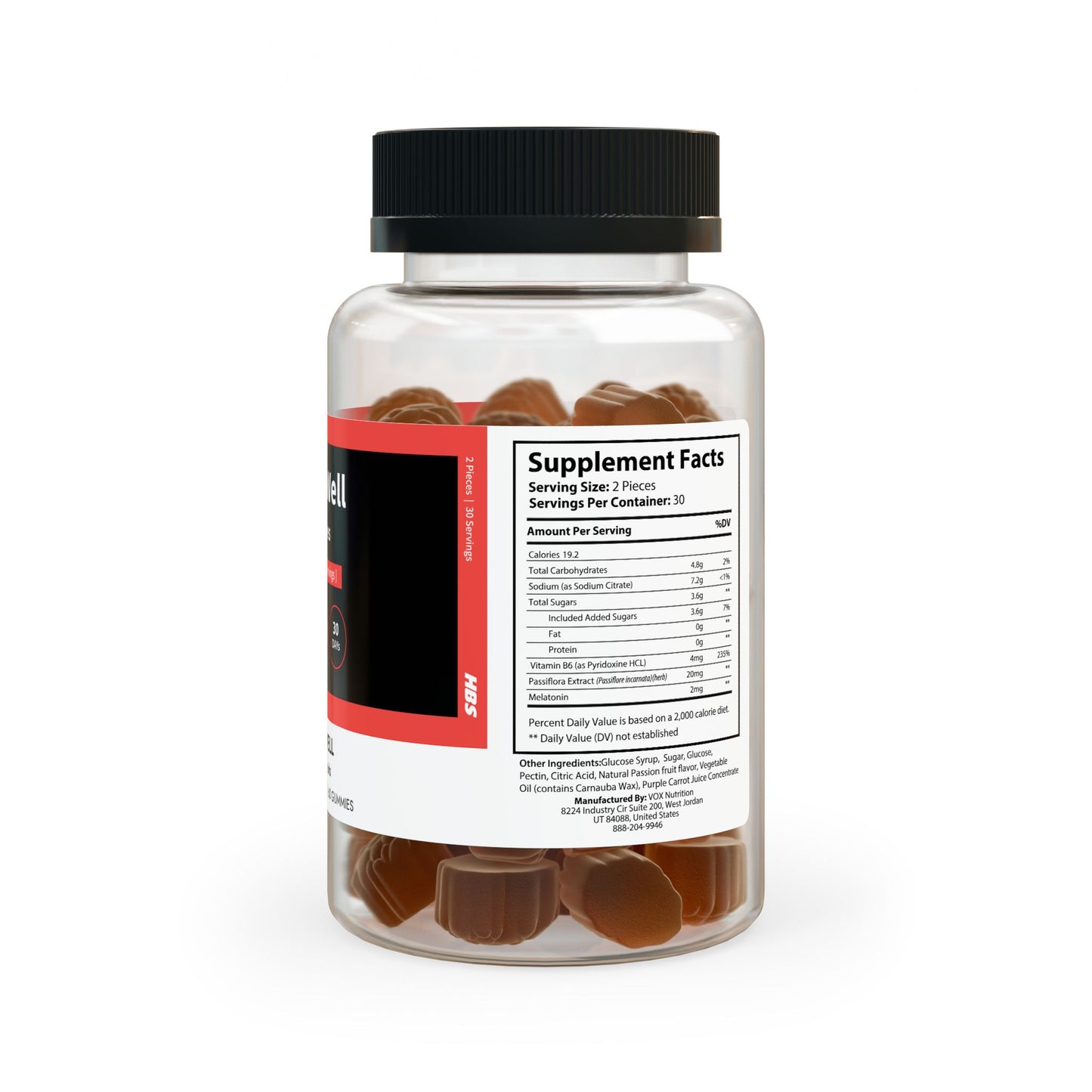 HBS, Sleep Well Gummies (60 Gummies)