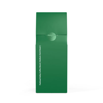 HBS, Flathead Valley Coffee Blend (Medium-Dark Roast), Green Package