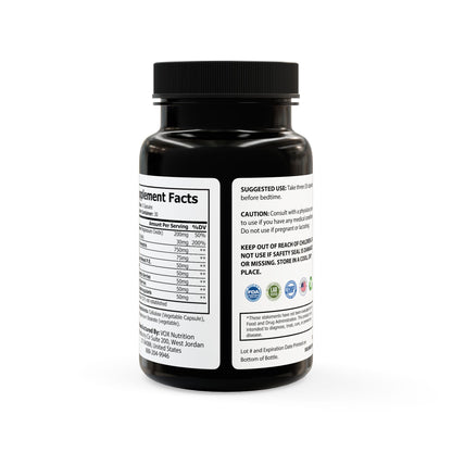 HBS, Magnesium Zinc Supplement (90 Vegetable Capsules)