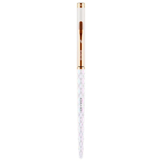 Kiara Sky Nail Art Brush | M Round | for cleaning around cuticle, applying builder gel and even creating the perfect French manicure!