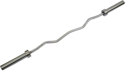 Signature Fitness Olympic Barbell Curl Barbell for Weightlifting