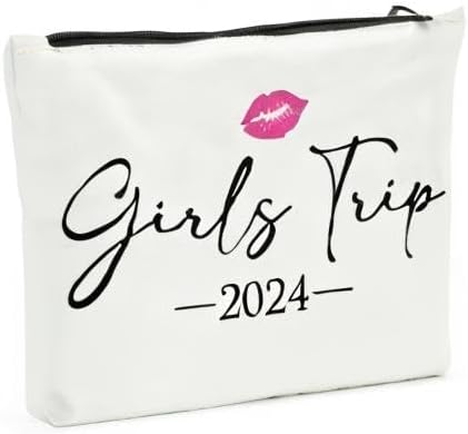 Weekend Gift, Travel Makeup Bag, Graduation Gift, Gifts for Women Sister, for BFF Bestie Gift, Christmas Birthday Gift, Bridal Shower Wedding Engagement Party Decoration Girls' Trip 2025