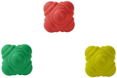 GSi Bounce Reaction Balls for Agility Reflex Speed (72 mm)