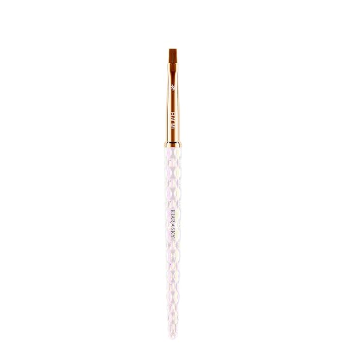Kiara Sky Professional Nails *NEW* Gel Nail Art Brushes (Nail Art Brush - M Flat)