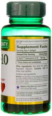 Nature's Bounty Co Q-10 100 mg Dietary Supplement Softgels - 75 ct, Pack of 2