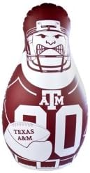 Fremont Die NCAA Alabama Crimson Tide Bop Bag Inflatable Tackle Buddy Punching Bag, Standard: 40" Tall, Team Colors