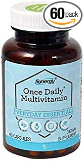 Vitacost Synergy Once Daily Multi-Vitamin - 60 Capsules
