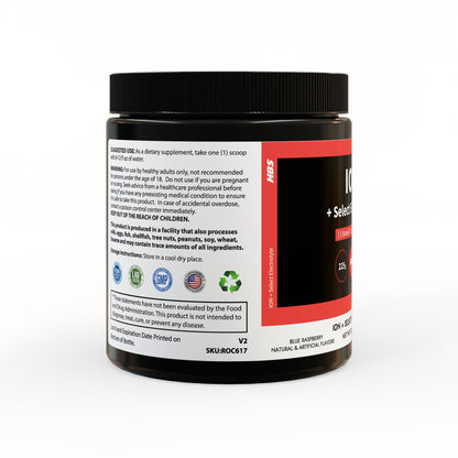HBS, ION + Select Electrolyte Supplement, Powder (225g, 7.9oz)
