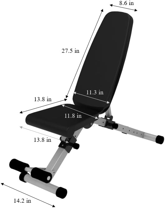 NicBex Weight Bench