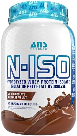 100% Pure Hydrolyzed Whey Isolate Protein + BCAAs - 25g of Protein - Peanut Free, Gluten Free, Zero Lactose (Milk Chocolate, 1.8 lb)