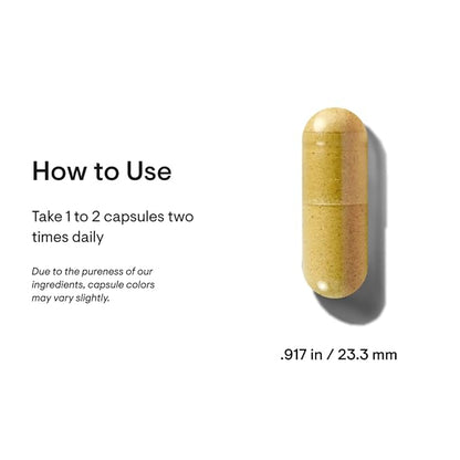 THORNE Berberine 1000 mg per Serving - Botanical Supplement - Support Heart Health, Immune System, Healthy GI, Cholesterol - Gluten-Free, Dairy-Free - 60 Capsules - 30 Servings