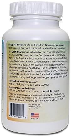 Dr Clark Store CRaNiULS (Multi Vitamin & Mineral), 520 mg 150 Gelatin Capsules