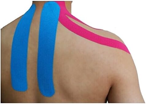 Kinesiology Tape Pro, Athletic Waterproof Muscle Support Adhesive Kinesio Sport Tape for Athletes 2 inches x 16.4 feet Single Roll, Orange