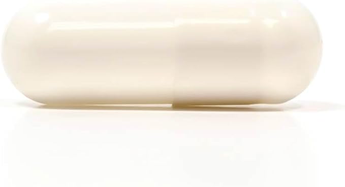 Capsuline Colored Size 00 Empty Vegan Capsules - 10000 Count - Empty Veggie Pill Capsules - DIY Vegetable Capsule Filling - Empty Caps - Kosher and Halal Certified - Non-GMO Certified (White)