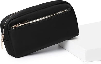 Cosmetic Bag Large Capacity Waterproof Makeup Bag Portable Toiletry Bag for Women Travel Toiletry Organizer with Adjustable Dividers