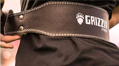 Grizzly Enforcer Padded Leather Belt 4-Inch