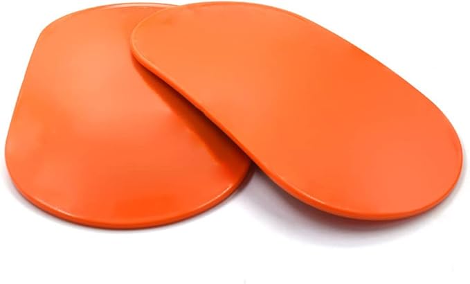 orange Gliding Discs Core Sliders Smooth Use On