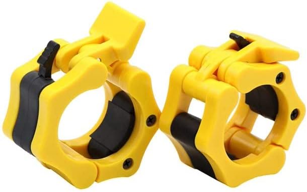 Clout Fitness Barbell Clamps Collars for 2 Inch
