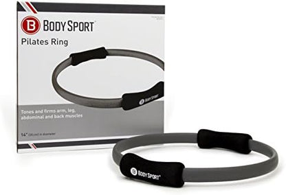 Body Sport Pilates Ring with Foam Padded Grips