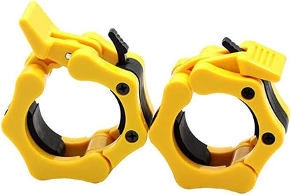 Clout Fitness Barbell Clamps Collars for 2 Inch