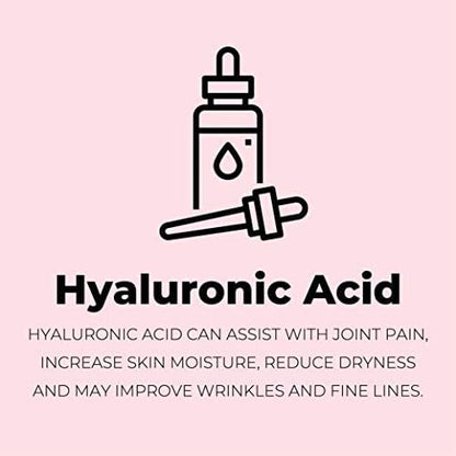 Multi Collagen Powder with Biotin, Hyaluronic Acid, Vitamin C (2lb Value Size) | Hydrolyzed Collagen Supplement (Types I, II, III, V, X). Hair, Skin, Nails for Women, Men