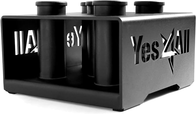 Yes4All Vertical Storage Rack, Home Gym Organizer, Barbell & Dumbbell Rack for 2-inch Olympic & Curl Bars
