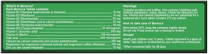 Berocca Energy Vitamin B & C Orange Flavour Effervescent Tablets 60 Pack