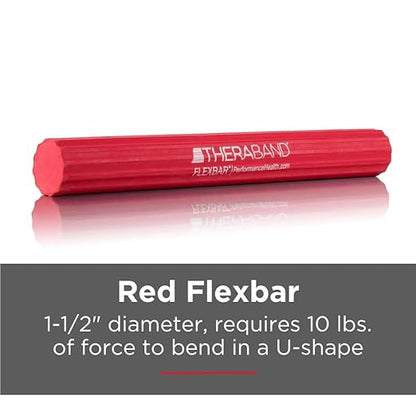 THERABAND FlexBar, Tennis Elbow Therapy Bar, Relieve Tendonitis
