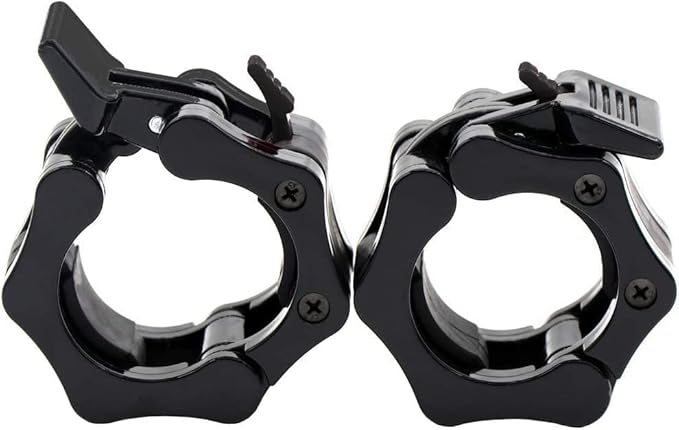 Clout Fitness Barbell Clamps Collars for 2 Inch