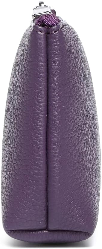 PU Leather Makeup Simple and Convenient Handbag Small Exquisite Storage Bag (Pu/Anemone Purple)
