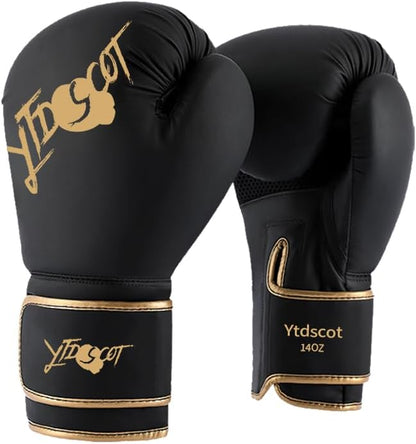 Pro Style Boxing Gloves, Heavy Bag Workout Boxing Gloves, Sparring Training Fighting Gloves for Boxing Kickboxing Punching Bag Muay Thai MMA