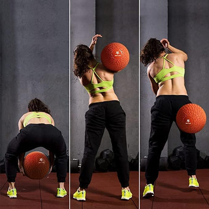 Yes4All Upgraded Fitness Slam Medicine Ball 25lbs for exercise