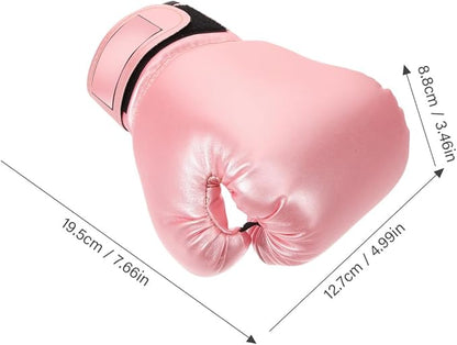 Milisten Kids Boxing Gloves: Toddler Boxing Gloves for Kids Training - Punching Bag Training Sparring Gloves Suitable for Boys and Girls Boxing Beginners（Pink